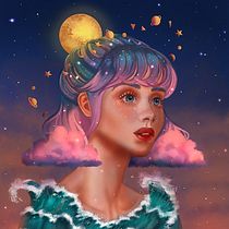 My project in Digital Fantasy Portraits with Photoshop course. Traditional illustration, Drawing, Digital Illustration, Portrait Drawing, Digital Drawing, and Digital Painting project by petronela_rosca - 09.16.2021