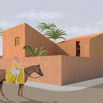Mi Proyecto del curso: Representación gráfica de proyectos arquitectónicos. Un projet de Architecture, Design graphique, Architecture d'intérieur, Design d'intérieur, Pa, sagisme, Collage, Architecture numérique et Illustration architecturale de Begoña Pardo Navarro - 16.09.2021