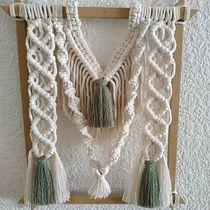 Mi Proyecto del curso: Introducción al tapiz de macramé. Accessor, Design, Arts, Crafts, Fiber Arts, and Macramé project by Caro - 09.01.2021