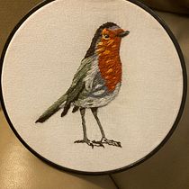 My project in Painting with Thread: Textile Illustration Techniques course. Ilustração tradicional, e Bordado projeto de Deborah Potter - 16.09.2021