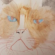 My project in Illustration Techniques to Unlock your Creativity course. Design, Traditional illustration, Fine Arts, Painting, Creativit, Creating with Kids, and Sketchbook project by lucettehindin - 09.17.2021