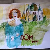 Mein Projekt. Traditional illustration, Sketching, Creativit, Drawing, Watercolor Painting, and Sketchbook project by dannyboy2021 - 09.17.2021