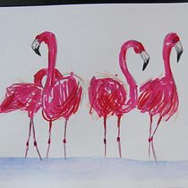 Mon projet du cours : Illustrer la nature : une exploration créative. Traditional illustration, Painting, Drawing, Watercolor Painting, Ink Illustration, and Naturalistic Illustration project by gigilarose - 09.17.2021