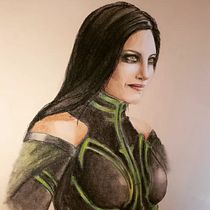 Mi Proyecto del curso: Ilustración con pastel y lápices de colores. Un progetto di Illustrazione tradizionale, Belle arti, Disegno a matita, Disegno, Disegno di ritratti, Disegno realistico e Disegno artistico di C. Tobías Haro - 17.09.2021