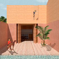 Mi Proyecto del curso: Representación gráfica de proyectos arquitectónicos. Un projet de Architecture, Design graphique, Architecture d'intérieur, Design d'intérieur, Pa, sagisme, Collage, Architecture numérique et Illustration architecturale de Sara Afonso Trujillo - 11.09.2021