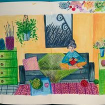 Mi Proyecto del curso: Sketchbook para explorar tu estilo de dibujo. Traditional illustration, Sketching, Creativit, Drawing, Watercolor Painting, Sketchbook, and Gouache Painting project by anaisromasanta - 09.18.2021