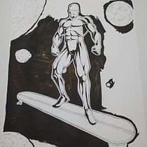 Mi Proyecto del curso: Técnicas de entintado para cómic e ilustración. Traditional illustration, Fine Arts, Painting, Comic & Ink Illustration project by Ali Gonza - 09.18.2021