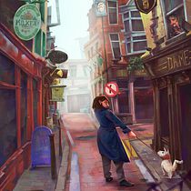 My project in Cinematic Digital Illustration with Photoshop course. Traditional illustration, Digital Illustration, and Concept Art project by Rahul Raj Debnath - 09.17.2021