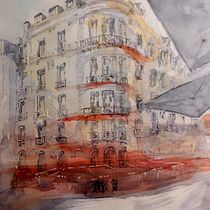 Mi Proyecto del curso: Dibujo arquitectónico con acuarela y tinta. Watercolor Painting, Sketching, Drawing, Architectural Illustration, Sketchbook & Ink Illustration project by Luis Abreu - 08.27.2022
