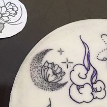 Meu projeto do curso: Tatuagem para principiantes. Tattoo Design project by Brenda Nagami - 09.18.2021