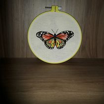 Meu projeto do curso: Técnicas de bordado realista. Traditional illustration, and Embroider project by Leandro Moreira - 09.19.2021