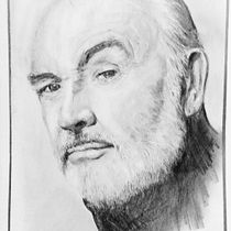 Mi Proyecto del curso: Introducción al dibujo de retrato. Projekt z dziedziny Trad, c, jna ilustracja,  Sztuki piękne, R, sunek ołówkiem,  R, sunek, Portret,  R, sunek art, st, czn, R i sunek anatomiczn użytkownika maripinhoa - 17.09.2021
