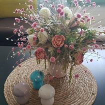 Mi Proyecto del curso: Diseño de centros con flores secas y preservadas. Un projet de Art floral et végétal de mc_gl - 16.09.2021