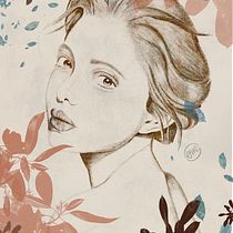 Mi Proyecto del curso: Retrato ilustrado con Procreate. Ilustração tradicional, Ilustração vetorial, Ilustração digital, e Desenho de retrato projeto de María Sánchez Muñoz - 19.09.2021