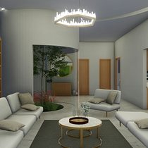 Mi Proyecto del curso: Diseño de interiores con líneas curvas . Interior Architecture, Decoration & Interior Decoration project by jacqueline paoletti - 09.19.2021