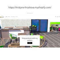My project in Creation of an Online Shop with Shopify course. Projekt z dziedziny Web design, Tworzenie stron internetow, ch, Marketing c, frow i  e-commerce użytkownika Kristýna Hrášková - 20.09.2021