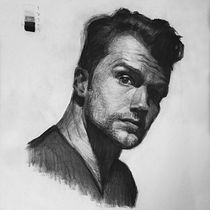 My project in Artistic Portrait Drawing: Capture Authentic Expressions course. Un projet de Illustration traditionnelle, Beaux Arts, Esquisse , Dessin au cra, on, Dessin, Dessin de portrait, Dessin réaliste, Dessin artistique , et Dessin anatomique de Sam Brisley - 20.09.2021