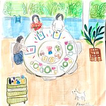 My project in Exploratory Sketchbook: Find Your Drawing Style course. Traditional illustration, Sketching, Creativit, Drawing, Watercolor Painting, Sketchbook, and Gouache Painting project by Kaye Shu - 09.20.2021