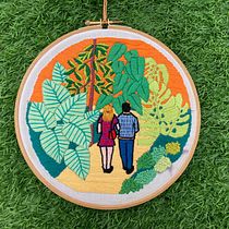 My project in Introduction to Botanical Embroidery course. Projekt z dziedziny  Haft użytkownika crisaarm - 31.08.2021