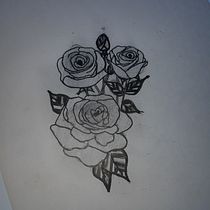 Mon projet du cours : Conception de tatouages Blackwork. Un projet de Conception de tatouage et Illustration traditionnelle de Kim Pruneau - 20.09.2021