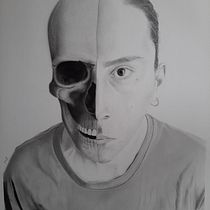 Mi Proyecto del curso: Retrato realista con lápiz de grafito. Traditional illustration, Fine Arts, Sketching, Pencil Drawing, Drawing, Portrait Drawing, Realistic Drawing, Artistic Drawing, and Figure Drawing project by Marcelo Merino - 08.25.2021