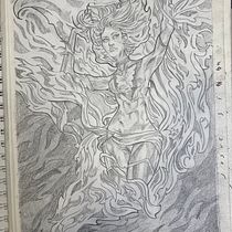 My project in Introduction to Tattooing course. Ilustração tradicional, Desenho de tatuagens e Ilustração botânica projeto de Josue Singh - 21.09.2021