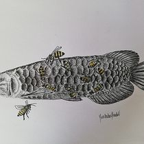 Mi Proyecto del curso: Ilustración surrealista con rotuladores Ein Projekt aus dem Bereich Traditionelle Illustration, Bleistiftzeichnung, Zeichnung, Realistische Zeichnung, Artistische Zeichnung und Illustration mit Tinte von yudipv83 - 21.09.2021