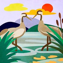 My project in Stylized Vector Illustration with Color and Character course. Traditional illustration, Graphic Design, Vector Illustration, and Digital Illustration project by Aneta Urbanik - 09.21.2021