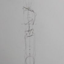 Mi Proyecto del curso: Dibujo anatómico para principiantes. Fine Arts, Sketching, Pencil Drawing, Drawing, Realistic Drawing, and Figure Drawing project by fmartosenrique689 - 09.21.2021