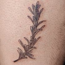 Mi Proyecto del curso: Tatuaje botánico con puntillismo. Projekt z dziedziny Projektowanie tatuaż, Trad, c, jna ilustracja, R i sunek botaniczn użytkownika Felipe Rivas San Martín - 21.09.2021