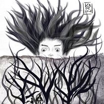 Mi Proyecto del curso: Técnicas de dibujo tradicional con Procreate. Ilustração tradicional, Desenho, Ilustração digital, Desenho de retrato, e Desenho digital projeto de Karin Finkelstein - 21.09.2021