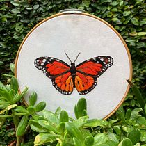 Mi Proyecto del curso: Técnicas de bordado realista. Embroider, and Traditional illustration project by Denisse Guevara Espinosa - 09.19.2021
