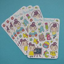 My project in Kawaii Illustration: Create Charming Characters course. Projekt z dziedziny Trad, c, jna ilustracja, Projektowanie postaci i Manga użytkownika Lucie Lencová - 22.09.2021