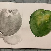 My project in Botanical Watercolor Sketchbook course. Projekt z dziedziny Trad, c, jna ilustracja, Malowanie akwarelą, R, sunek botaniczn i Sketchbook użytkownika Sara Ray - 22.09.2021