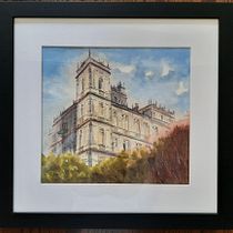 My project in Architectural Sketching with Watercolor and Ink course. Sketching, Drawing, Watercolor Painting, Architectural Illustration, Sketchbook & Ink Illustration project by Jean Hodgkiss - 09.21.2021