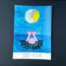 O feminino e o Tarot - Meu projeto do curso: Ilustração com tinta acrílica: crie universos mágicos. Traditional illustration, Painting, Creativit, Acr, and lic Painting project by Susana Garcia - 09.22.2021