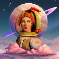 My project in Digital Fantasy Portraits with Photoshop course - Rocket Girl. Traditional illustration, Drawing, Digital Illustration, Portrait Drawing, Digital Drawing, and Digital Painting project by Georgia - 09.18.2021