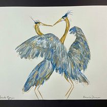 My projects in Illustrating Nature: A Creative Exploration course. Traditional illustration, Painting, Drawing, Watercolor Painting, Ink Illustration, and Naturalistic Illustration project by brendasworld22 - 09.15.2021