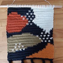 Mi Proyecto del curso: Intarsia crochet: teje tus propios tapices. Decoration, Fiber Arts, DIY, and Crochet project by mirtagew - 09.23.2021