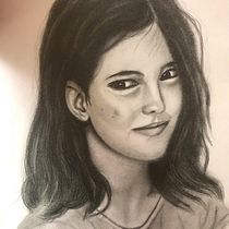 Mi Proyecto del curso: Retrato realista con lápiz de grafito. Traditional illustration, Fine Arts, Sketching, Pencil Drawing, Drawing, Portrait Drawing, Realistic Drawing, Artistic Drawing, and Figure Drawing project by info_rebecarobledo - 09.23.2021