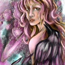 My project in Digital Fantasy Portraits with Photoshop course. Traditional illustration, Drawing, Digital Illustration, Portrait Drawing, Digital Drawing, and Digital Painting project by Alicia Espinosa - 09.23.2021