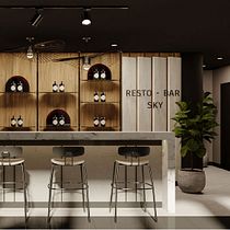 Mi Proyecto del curso: Diseño de interiores para restaurantes. Projekt z dziedziny Architektura wnętrz, Projektowanie wnętrz, Dekoracja wnętrz, Projektowanie powierzchni h, low i ch użytkownika Alejandra Baca Cerdan - 26.09.2021