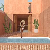 Mi Proyecto del curso: Representación gráfica de proyectos arquitectónicos. Un projet de Architecture, Design graphique, Architecture d'intérieur, Design d'intérieur, Pa, sagisme, Collage, Architecture numérique et Illustration architecturale de unatalsunny - 23.09.2021