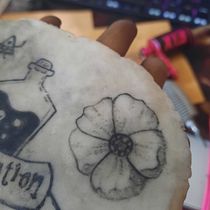 Meu projeto do curso: Tatuagem para principiantes. Tattoo Design project by Daara Jourdan - 09.20.2021