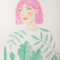 My project in Illustration and Character Development with Watercolor course. Un proyecto de Ilustración tradicional, Diseño de personajes, Pintura y Pintura a la acuarela de Nicki O'Donoghue - 23.09.2021