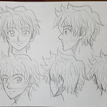 Mi Proyecto del curso: Creación de personajes manga. Traditional illustration, Character Design, Comic, and Manga project by Manuel Rodríguez Escobedo - 09.23.2021