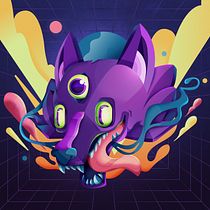 Mi Proyecto del curso: Ilustración geométrica con volumen. Traditional illustration, Character Design, and Digital Illustration project by Pan Gorlami - 09.24.2021