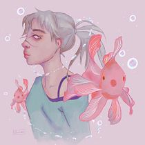Mi Proyecto del curso: Retratos digitales de fantasía con Photoshop. Traditional illustration, Drawing, Digital Illustration, Portrait Drawing, Digital Drawing, and Digital Painting project by Lizbeth Grimaldo - 09.24.2021