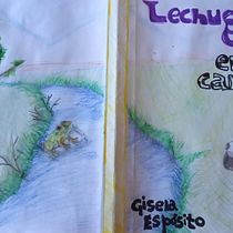 Mi Proyecto del curso: Libro álbum infantil. "Lechuga en el campo" por Gisela Espósito". Traditional illustration, Editorial Design, Stor, board, Children's Illustration, and Narrative project by Gise Esposito - 09.24.2021