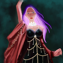 My project in Lighting and Color for Digital Portraits in Photoshop. Een project van Traditionele illustratie, Digitale illustratie y  Digitaal schilderij van Gvantsa R. - 24.09.2021